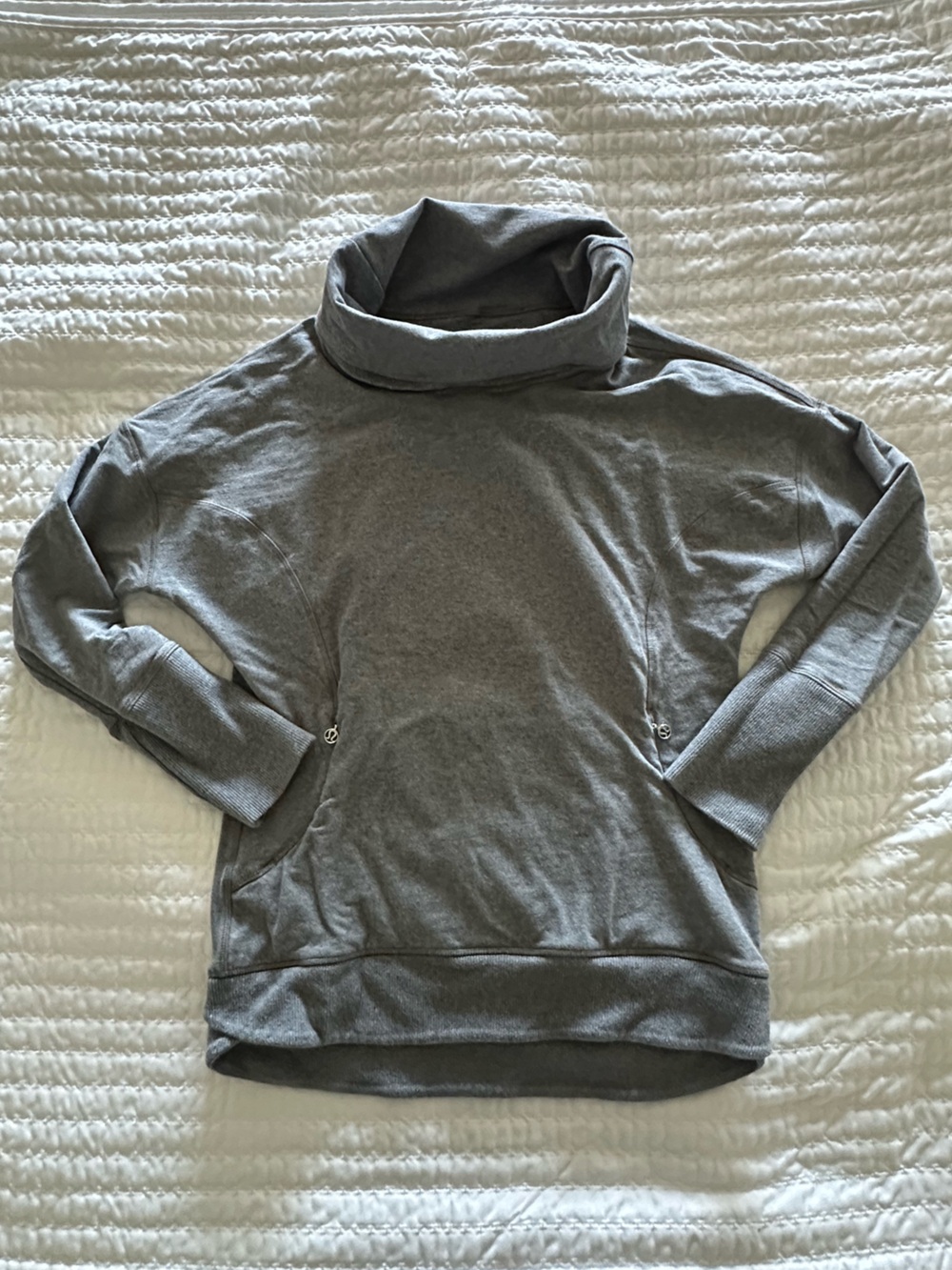 Lululemon Sweatshirt with Cowl Neck and Zipper Pockets